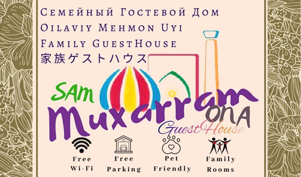 Sam Muxarram Ona Hotel Samarkanda Zewnętrze zdjęcie